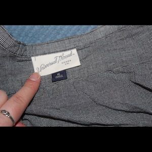 Gingham button down shirt!